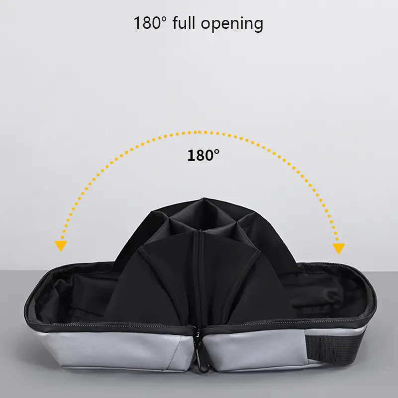 Men's Makeup Bag Waterproof Material Toiletry Bag Large Capacity Cosmetic Organizer, Portable Travel Essential Storage Bag