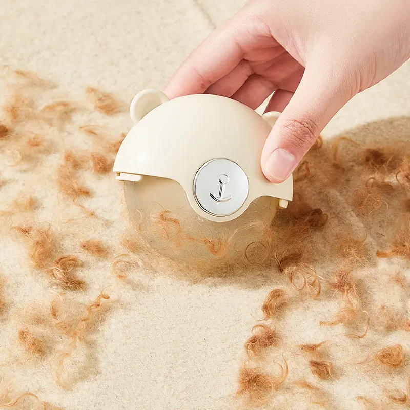 Cute little bear ear washable depilator, depilator roller, portable depilator, the perfect tool for pet dust removal, depilation