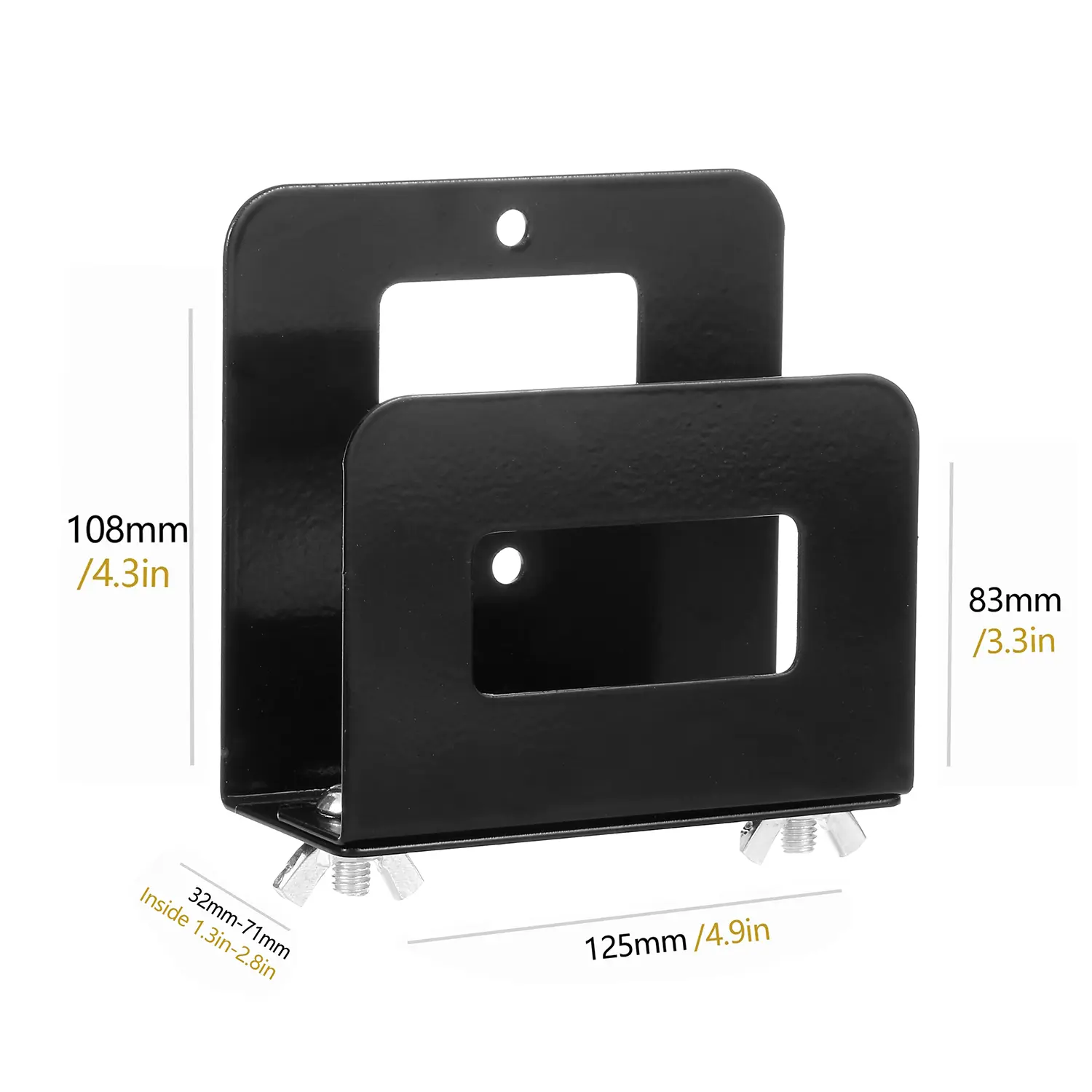 1/2 pcs Adjustable Small Device Wall Mount Holder for Apple TV 3/4/4k,Router,Modem,TV Box and Other Media Players