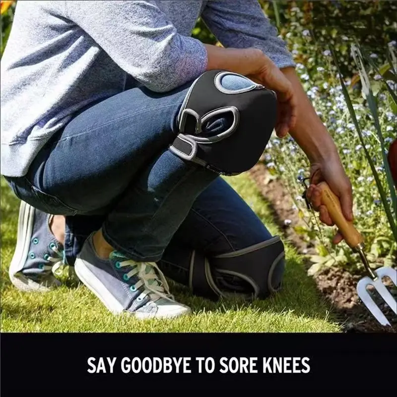 1Pair Gardening Knee Pads Anti Slip Knee Protectors Protective Cushion Soft Kneepad For Gardener Cleaning Work Scrubbing Floors