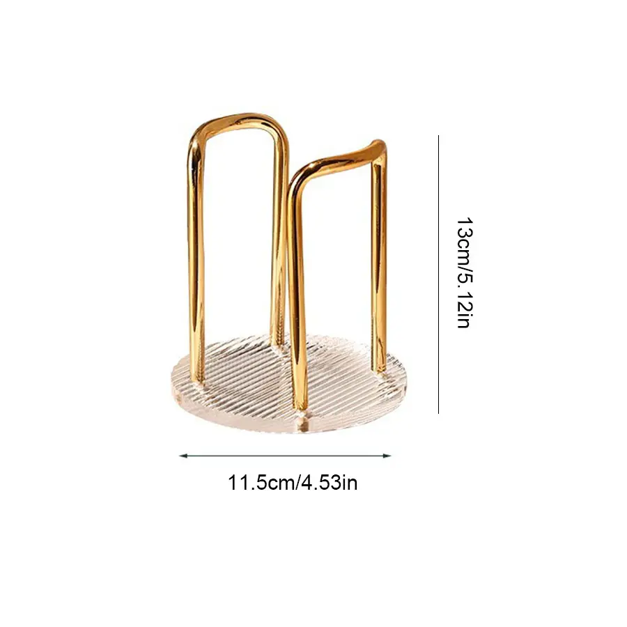 1PCS living room luxury disposable cup dispenser storage rack, water cup holder with long stick cup display rack home storage
