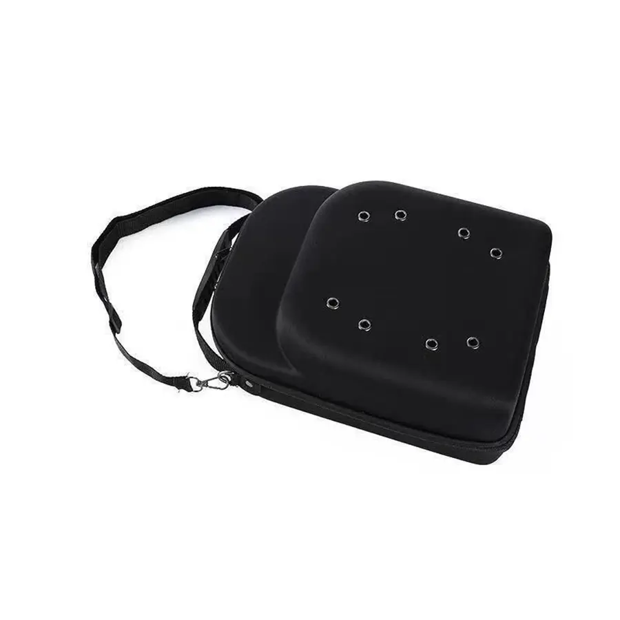 Portable Multifunctional Baseball Caps Storage Bag Black Hard EVA Organizer Hats Holder for Travel Outdoor Use Handbags