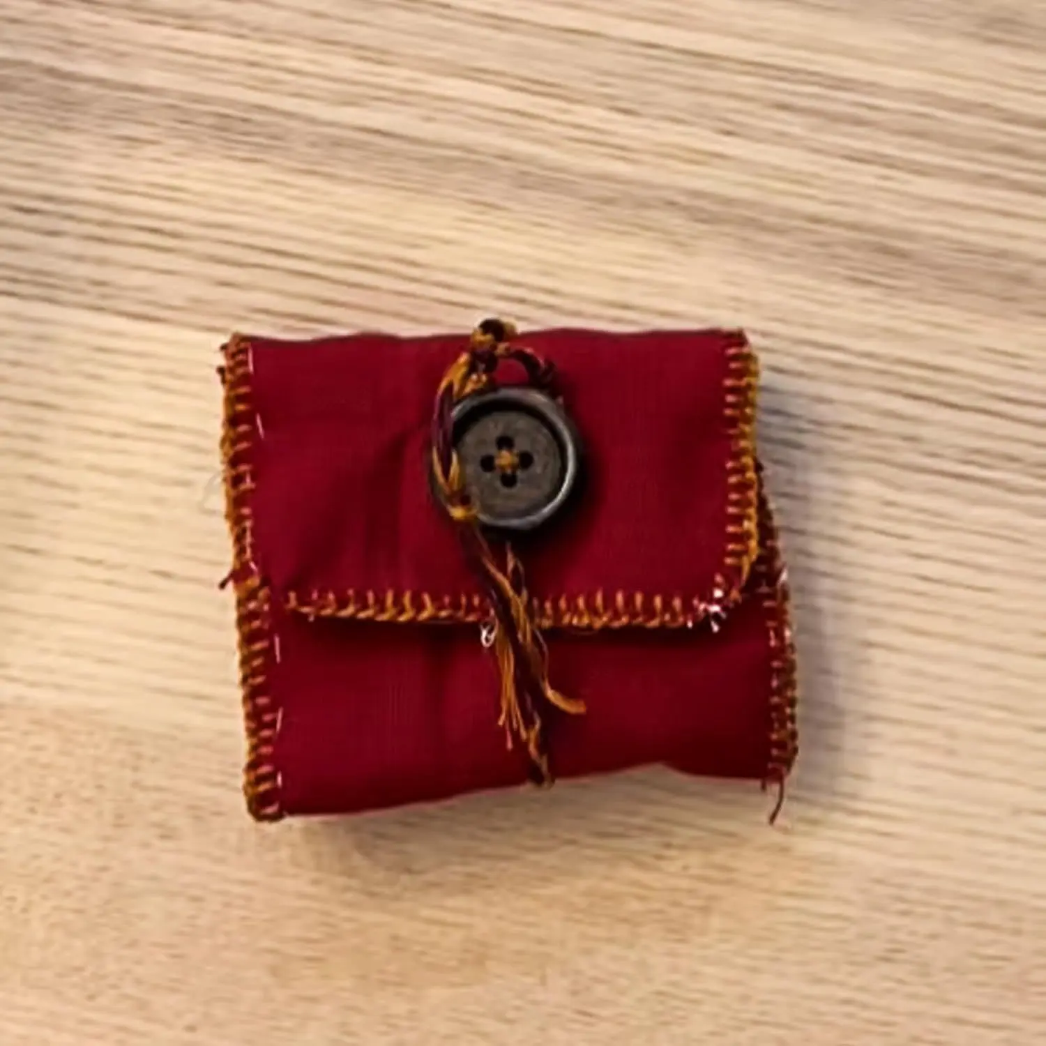 Pocket Shrine with Silver Cross Included Inside, Mini Prayer Quilt with Cross Inside, Encouragement Christian Spiritual Gifts