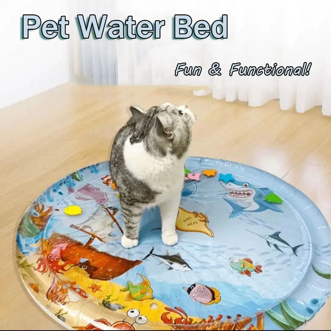 Water Ice Cushion Summer Pet Nest Cat Nest Dog Nest Large -Blum Ice Fun Interesting Summer Summer Cold Ice Cushion