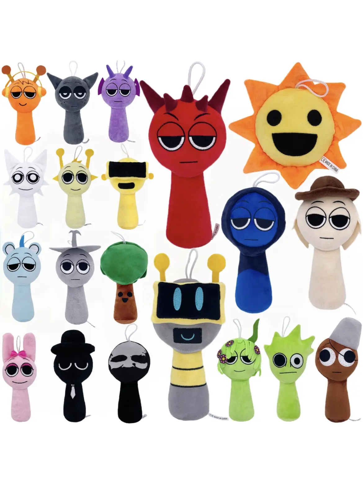 New hot Sprunki Plush Horror Game Toys Cartoon Cute Soft Stuffed Pillow For Kid Birthday Christmas Gift Stuffed Children Dolls