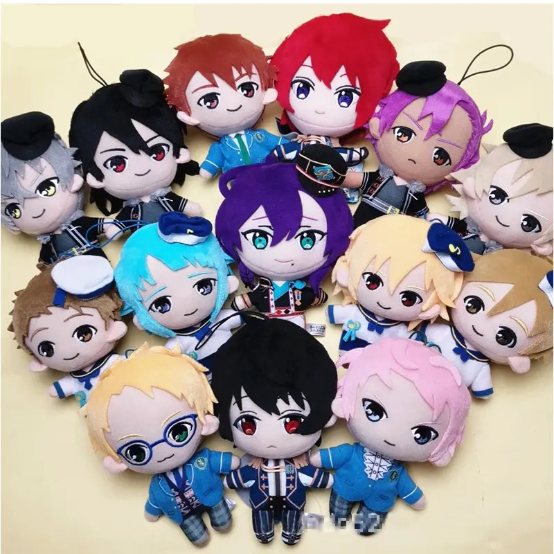27 Style 10-15cm Ensemble Stars Doll Sakuma Ritsu Sena Izumi Mika Kagehira Stuffed Dolls Kawaii Sakuma Plush Toy Gift for Kid