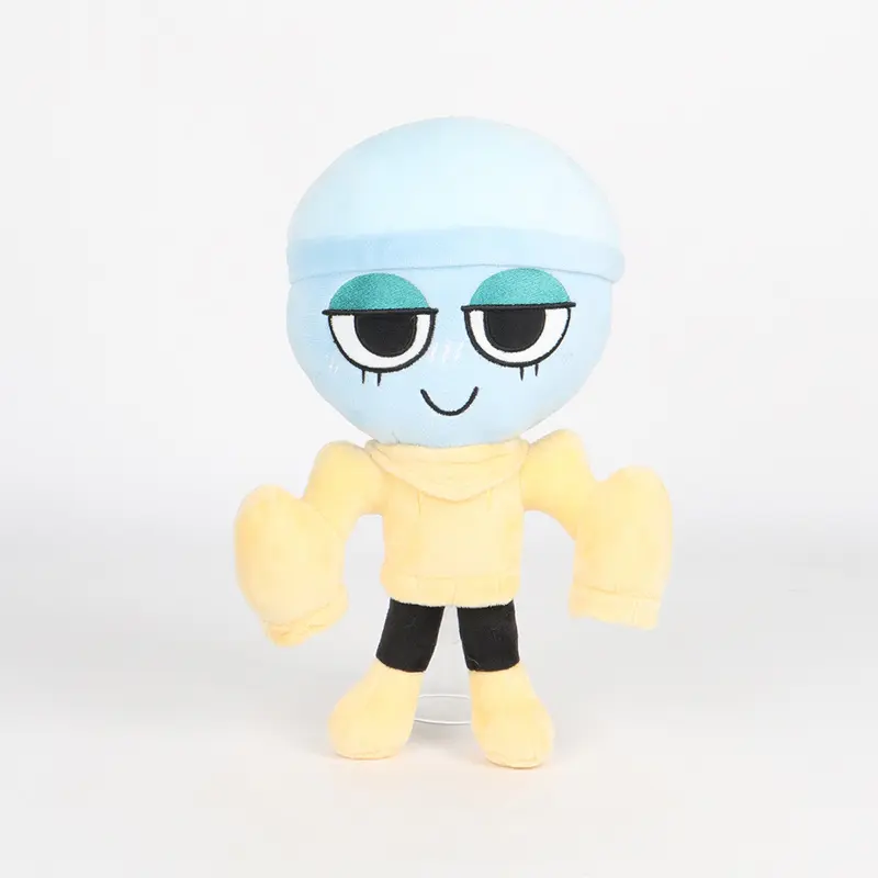 Dandy's World Plush Goob Pebble Dandys World Plushie Horror Game Soft Stuffed Cute Pillow Doll Toy For Children Birthday Gifts