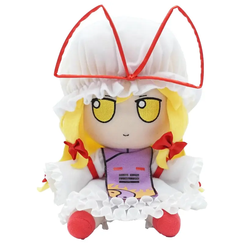 TouHou Project Fumo Plush Doll Toy Yakumo Yukari Kagiyama Hina Izayoi Sakuya Hata No Kokoro Hakurei Reimu Inu Sakuya Yuyuko Gift