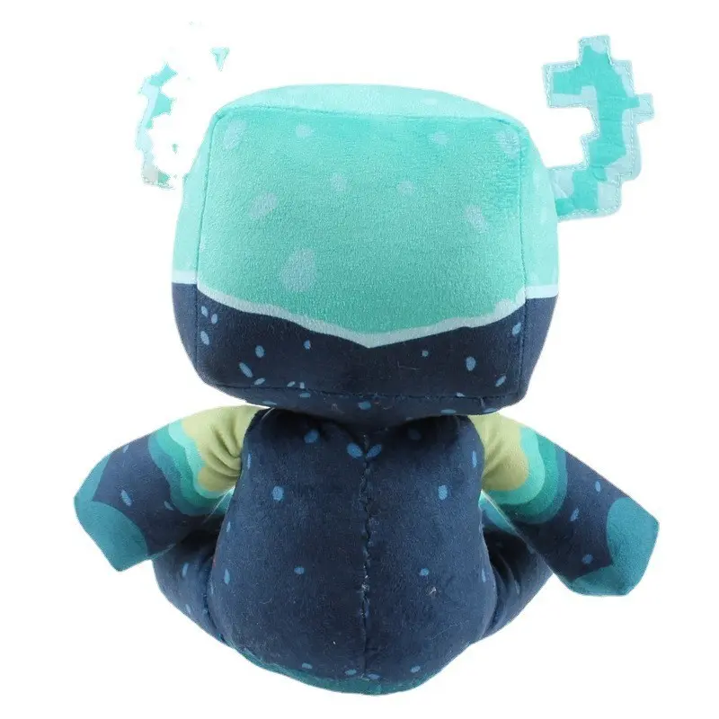 25cm Kawaii Plush Toy Warden Doll Crystal Super Soft Anime Plushie Game Blue Monster Toys For Children Kids Christmas Gifts