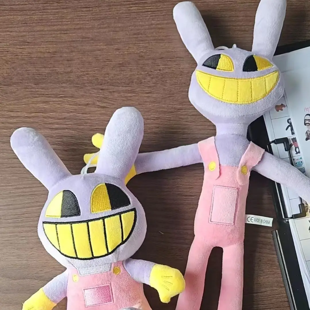20-42cm The Amazing Digital Circus Plush Jax Pomni Raghata Kaufmo Caine Gangle Stuffed Zooble Kinger Bubble Stuffed Plushie Toys