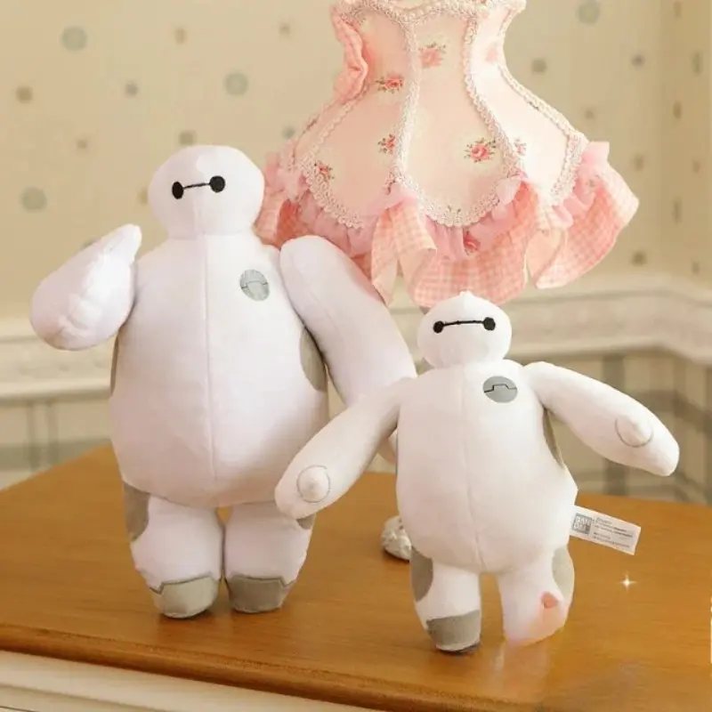 18cm Big Hero 6 Baymax Anime Plush Doll Cute Disney White Doll Pillow Movie Peripherals Birthday Gift for Children Stuffed Toys
