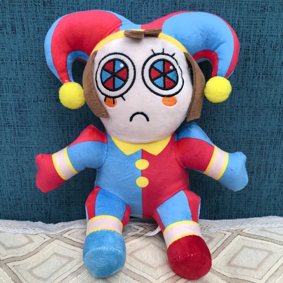 20-42cm The Amazing Digital Circus Plush Jax Pomni Raghata Kaufmo Caine Gangle Stuffed Zooble Kinger Bubble Stuffed Plushie Toys