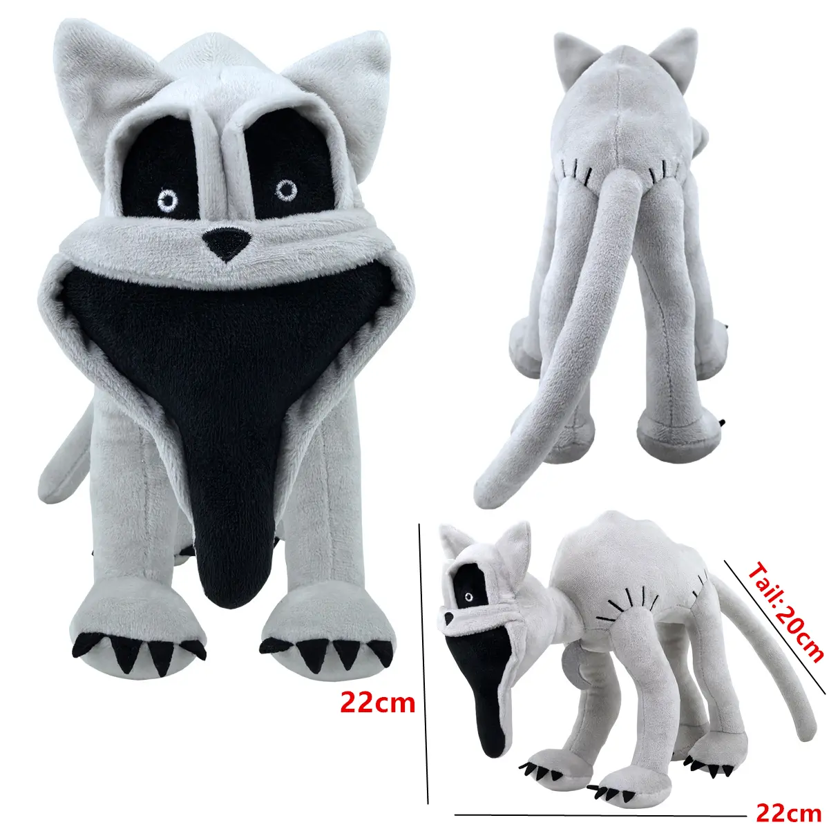 Smiling little animal Plush Toys Cat Dog Soft Stuffed Plushie Miss Delight Doll Decoration Birthday present for Kids