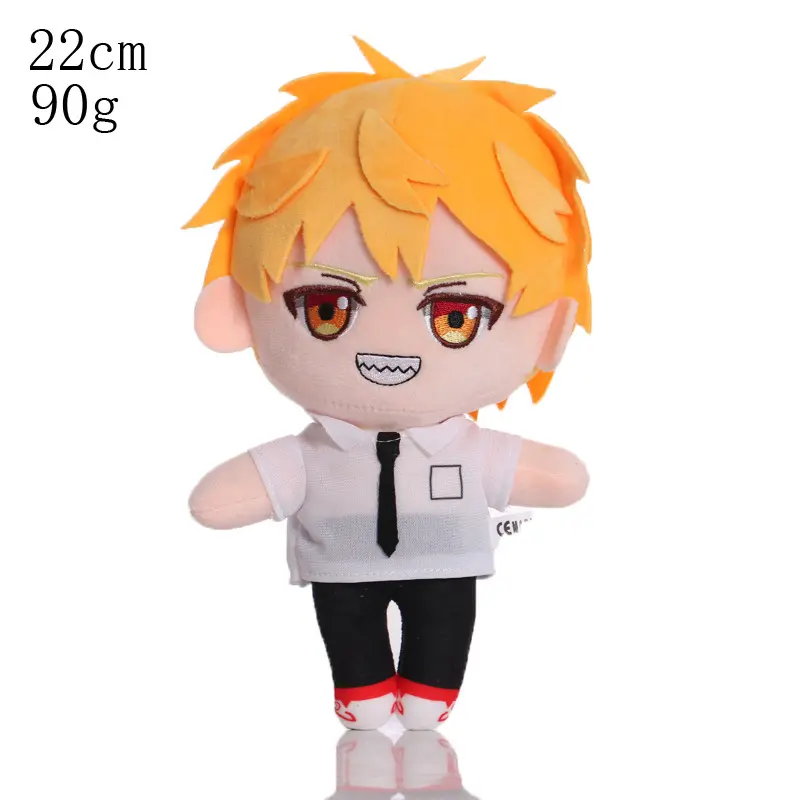 20cm Chainsaw Man Makima Angel Devil Denji Reze Power Hayakawa Aki Higashiyama Kobeni Pochita Plush Doll Cartoon Stuffed Toy