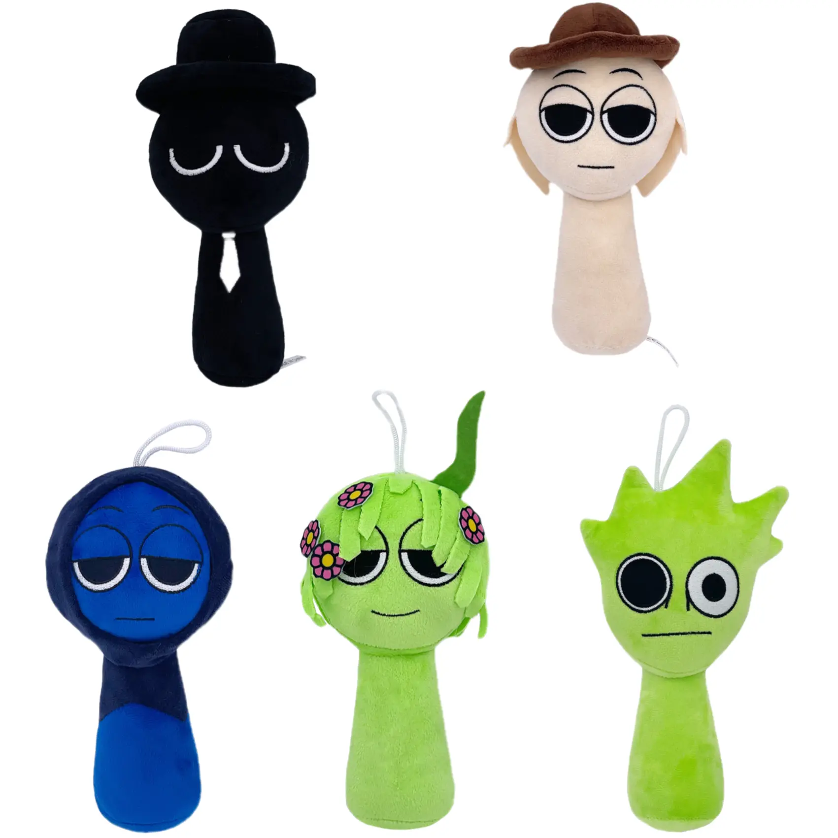 20cm Sprunki Plush Toys Sprunki Plush Doll Sprunki Game Pillow Kids Birthday Gifts Stuffed Dolls Christmas Gift