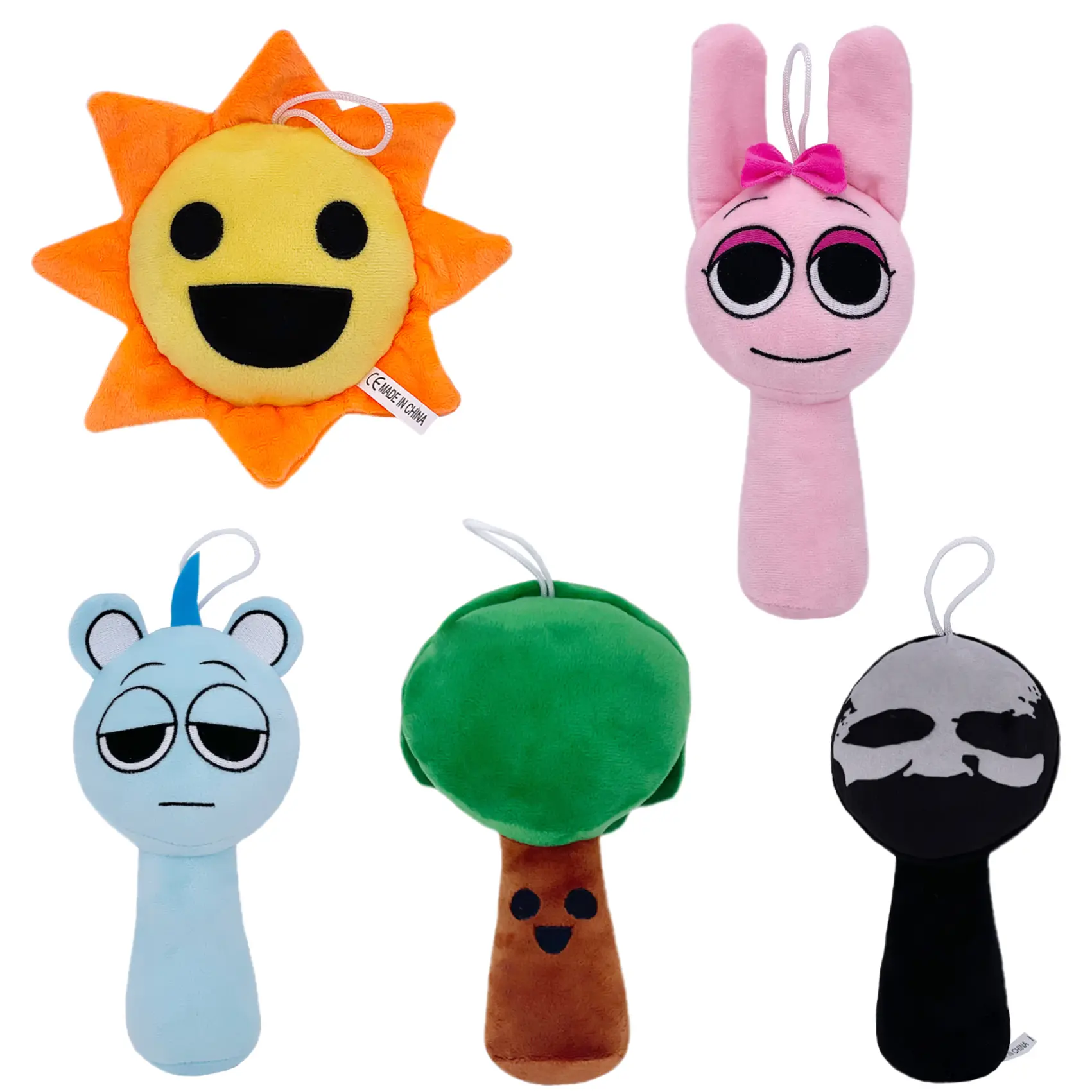 20cm Sprunki Plush Toys Sprunki Plush Doll Sprunki Game Pillow Kids Birthday Gifts Stuffed Dolls Christmas Gift