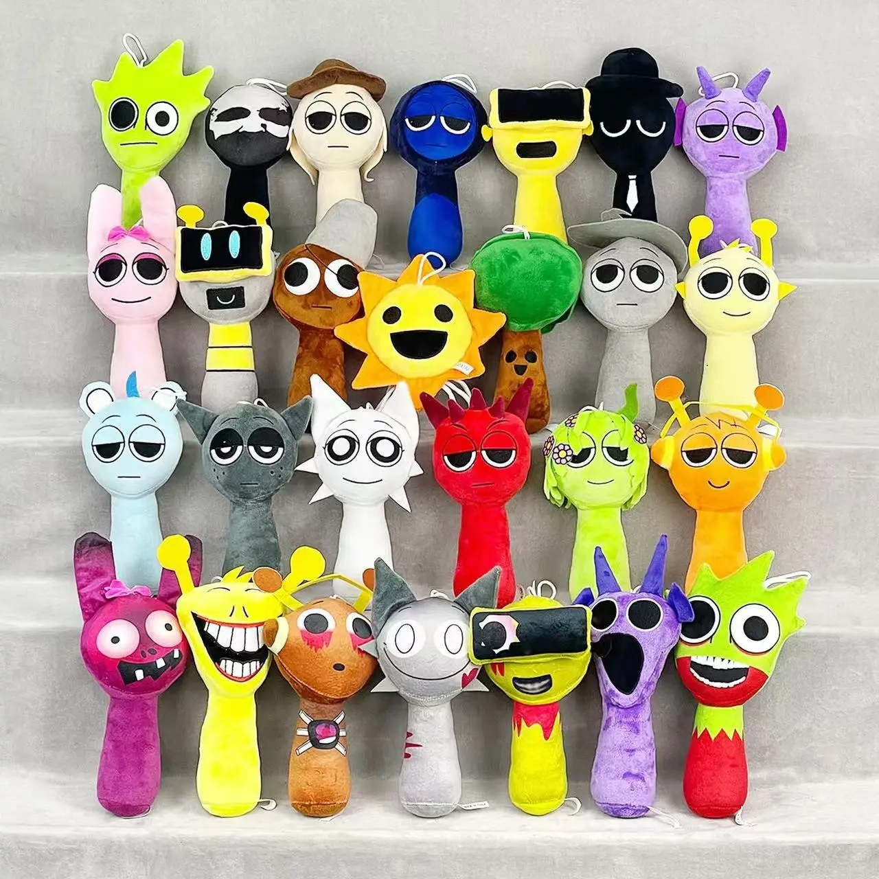 20cm Sprunki Plush Toys Sprunki Plush Doll Sprunki Game Pillow Kids Birthday Gifts Stuffed Dolls Christmas Gift