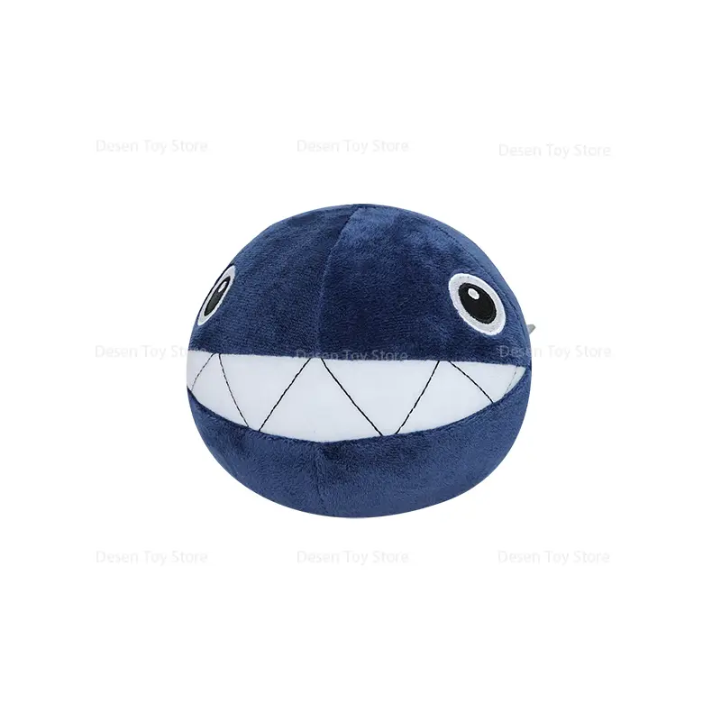 New Mario Stuffed Toys Chain Chomp Plush Toys Anime Doll Plushie for Christmas Birthday Gift 14CM