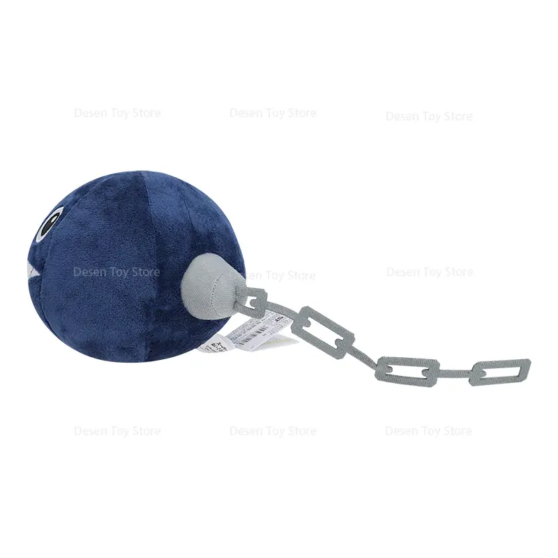 New Mario Stuffed Toys Chain Chomp Plush Toys Anime Doll Plushie for Christmas Birthday Gift 14CM