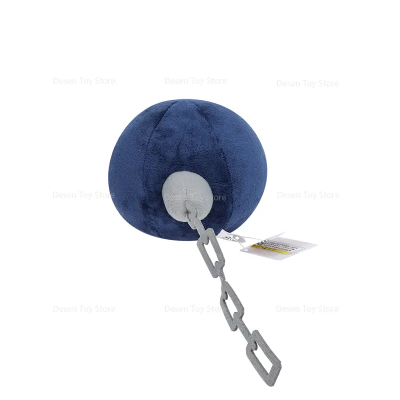 New Mario Stuffed Toys Chain Chomp Plush Toys Anime Doll Plushie for Christmas Birthday Gift 14CM