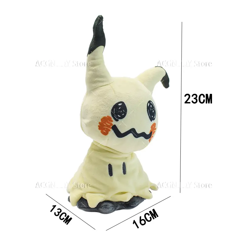 Pokemon Mimikyu Eevee Stuffed Plush Toy,Birthday Christmas Gifts for Kids,Anime Character Dolls 23cm
