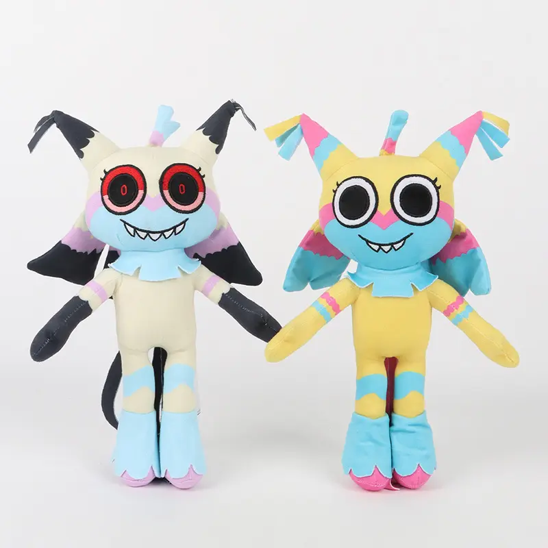 Dandy's World Plush Cute Dandy World Scrap Stuffed Horror Game Goob Pebble Plushie Soft Pillow Doll Children Birthday Gifts Doll