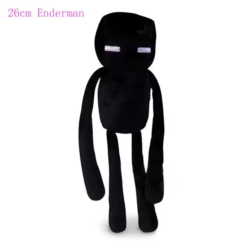 18cm Game MC Brown Bat Plush Toys MC Bat Baby Pig Ocelot Enderman Wolf Plush Toy Soft Stuffed Animals Toys Doll Gifts for Childr