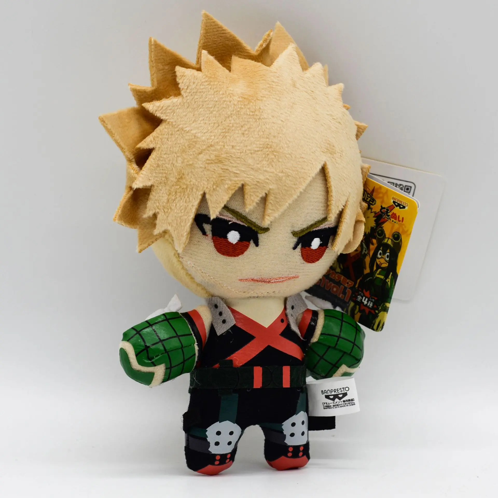 15CM My Hero Academia Anime Izuku Midoriya Katsuki Bakugou Shouto Todoroki Plush Pendant Toy Soft Plush Doll Boys Birthday Gifts