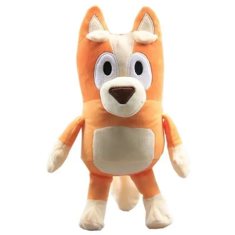 28/40CM Bluey Family Plush Toys Cute Simulation Pet Dog Patrol Bingo Sister Kawai Plush Kid's Toy Doll Christmas Birthday Gift