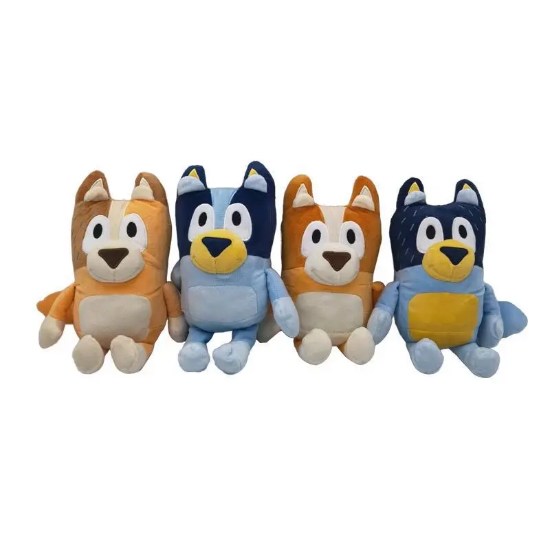 28/40CM Bluey Family Plush Toys Cute Simulation Pet Dog Patrol Bingo Sister Kawai Plush Kid's Toy Doll Christmas Birthday Gift