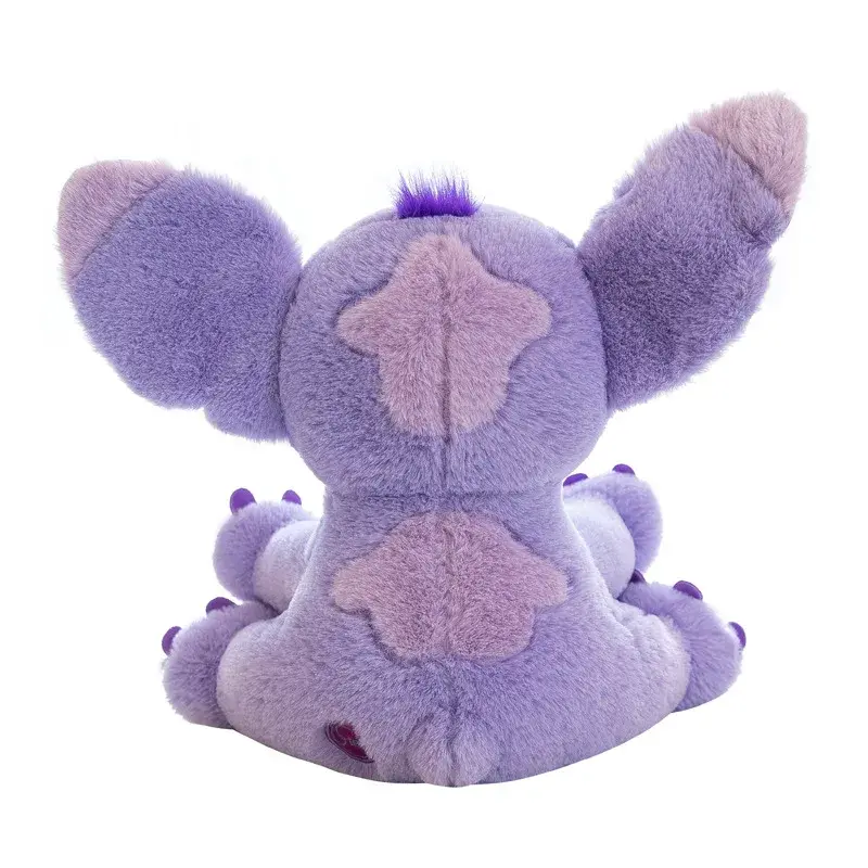 Disney Purple Stitch Stuffed Plush Toy Cartoon Cute Interstellar Baby Plush Doll Sleeping Pillow Giving Girlfriend Birthday Gift