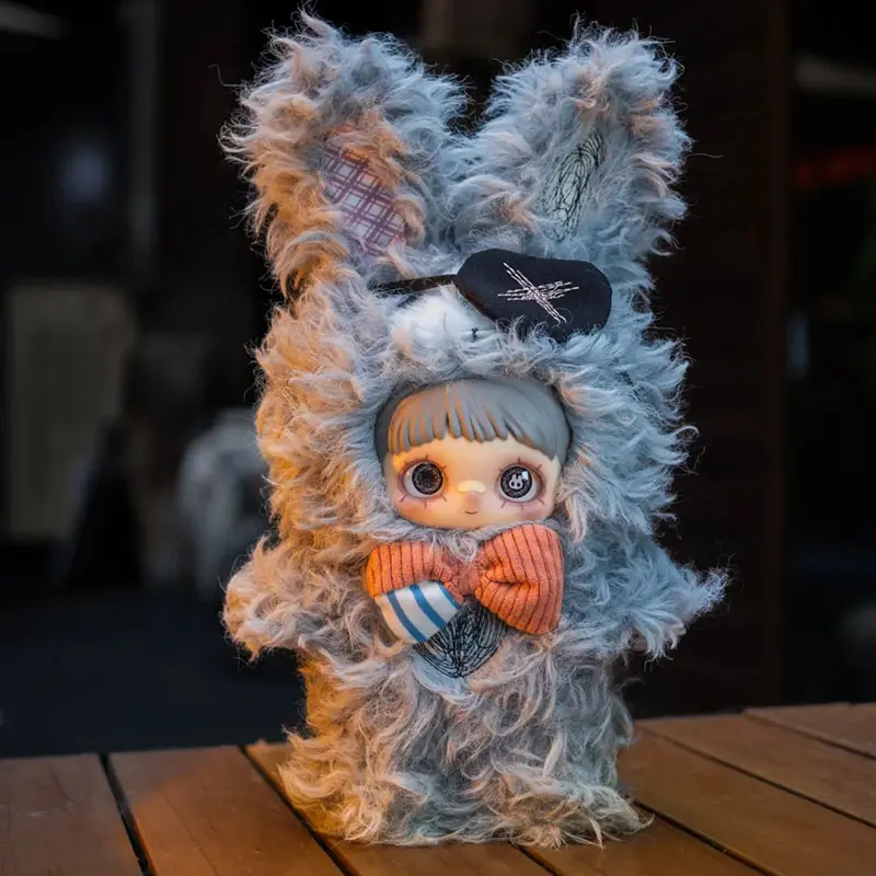 Maymei V2 Dark Forest Series Blind Box Kawaii Animal Plush Doll Desktop Decor Soft Stuffed Mystery Toy Kids Girls Birthday Gifts