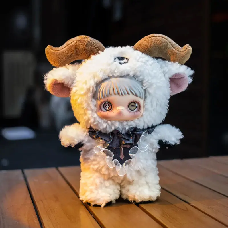 Maymei V2 Dark Forest Series Blind Box Kawaii Animal Plush Doll Desktop Decor Soft Stuffed Mystery Toy Kids Girls Birthday Gifts
