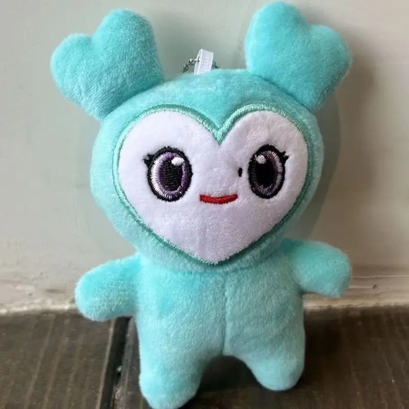 9pcs Plush Korean Super Star Plush Toy Cartoon Animal TWICE Momo Doll Keychain Pendant Keybuckle PlushToy for Fans ONCE Girls