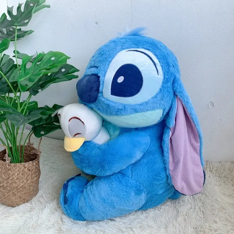 Disney 30cm Lilo And Stitch Plush Toys Anime Plushie Stich Dolls Kawaii Donald Duck Ornaments Stuffed Gift Kids Christmas Gift