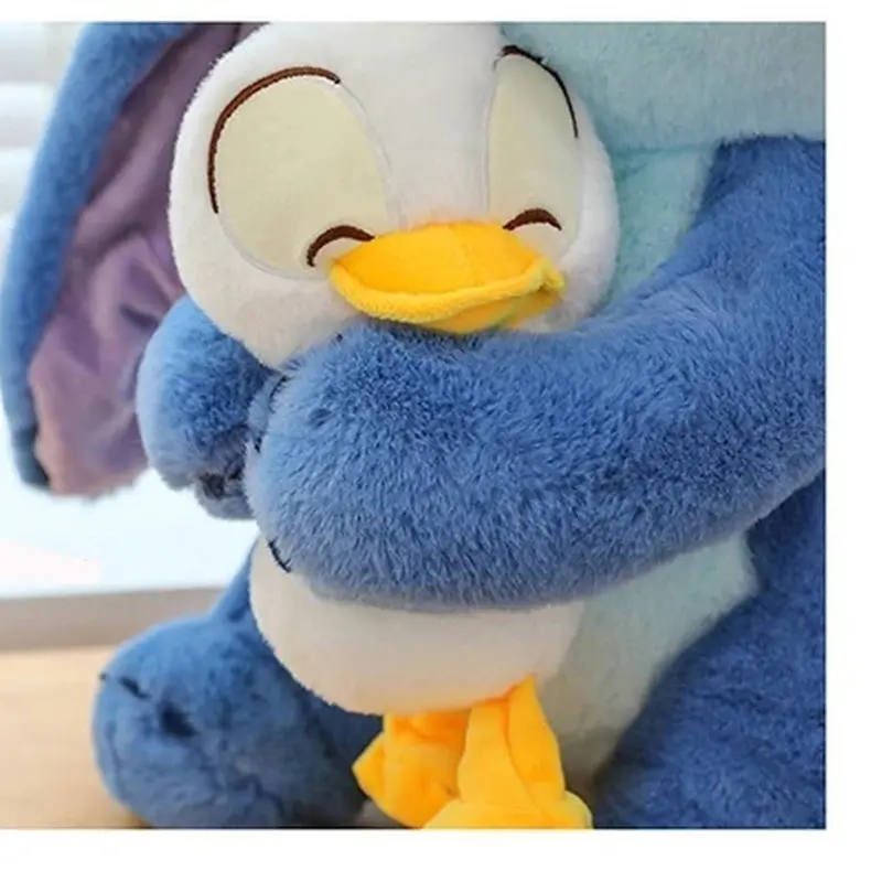 Disney 30cm Lilo And Stitch Plush Toys Anime Plushie Stich Dolls Kawaii Donald Duck Ornaments Stuffed Gift Kids Christmas Gift
