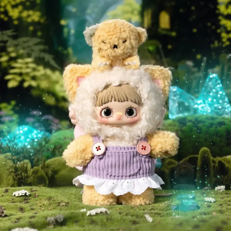 New Genuine MayMei Four Generation Twin Secret Forest Blind Box Plush Doll Hanging Ornament Toy For Girls Birthday Gift