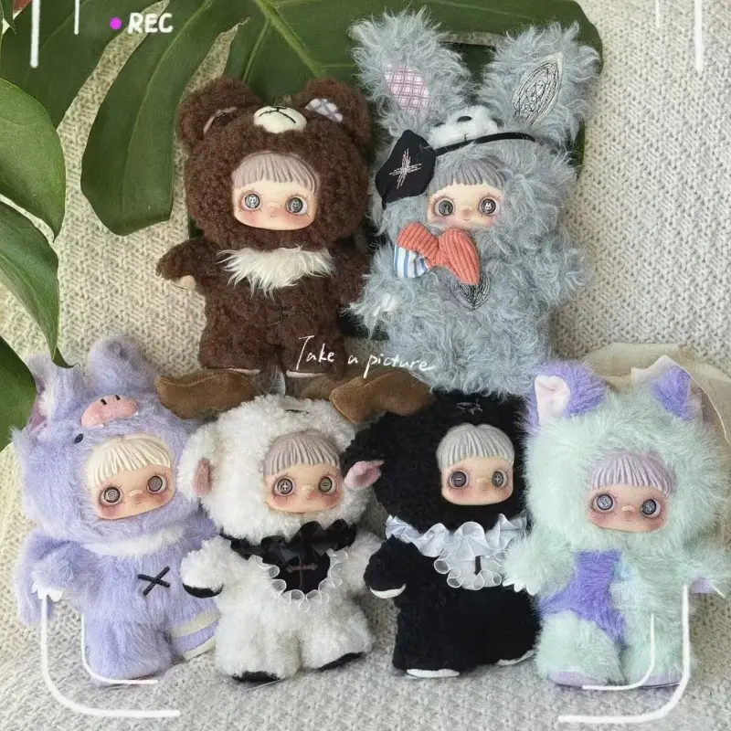 Genuine Maymei Dark Forest Series Plush Blind Box Vinyl Doll Mystery Box Adorable Trendy Ornament Bag Pendant Toy Surprise Gifts