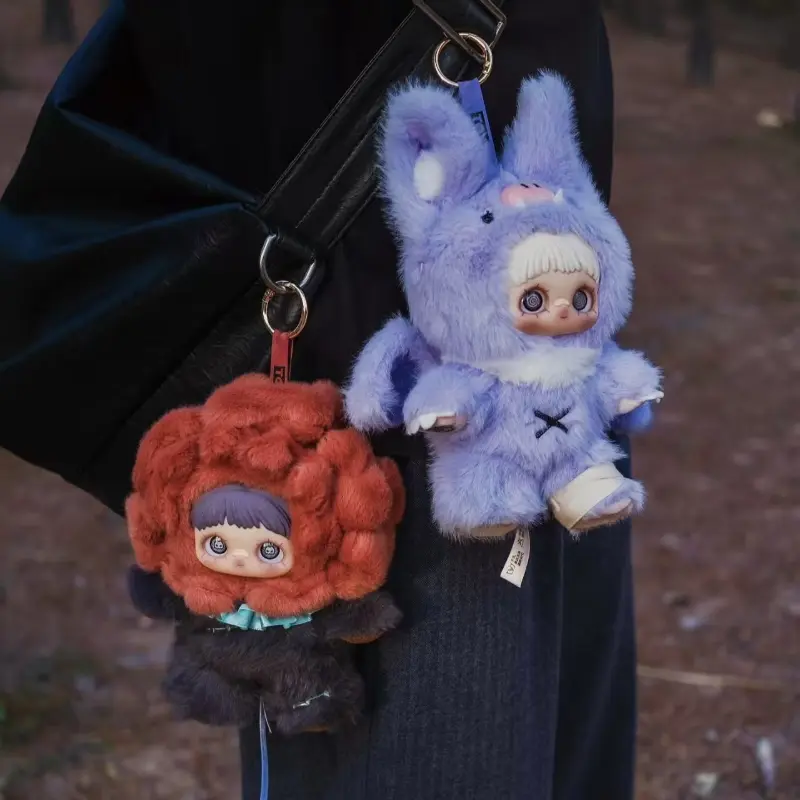 Genuine Maymei Dark Forest Series Plush Blind Box Vinyl Doll Mystery Box Adorable Trendy Ornament Bag Pendant Toy Surprise Gifts