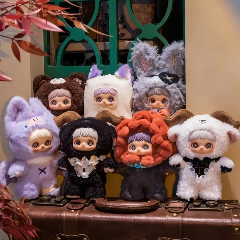MayMei 2nd Generation Dark Forest Trendy Play Blind Box Handmade Plush Pendant Cute Doll Female Gift