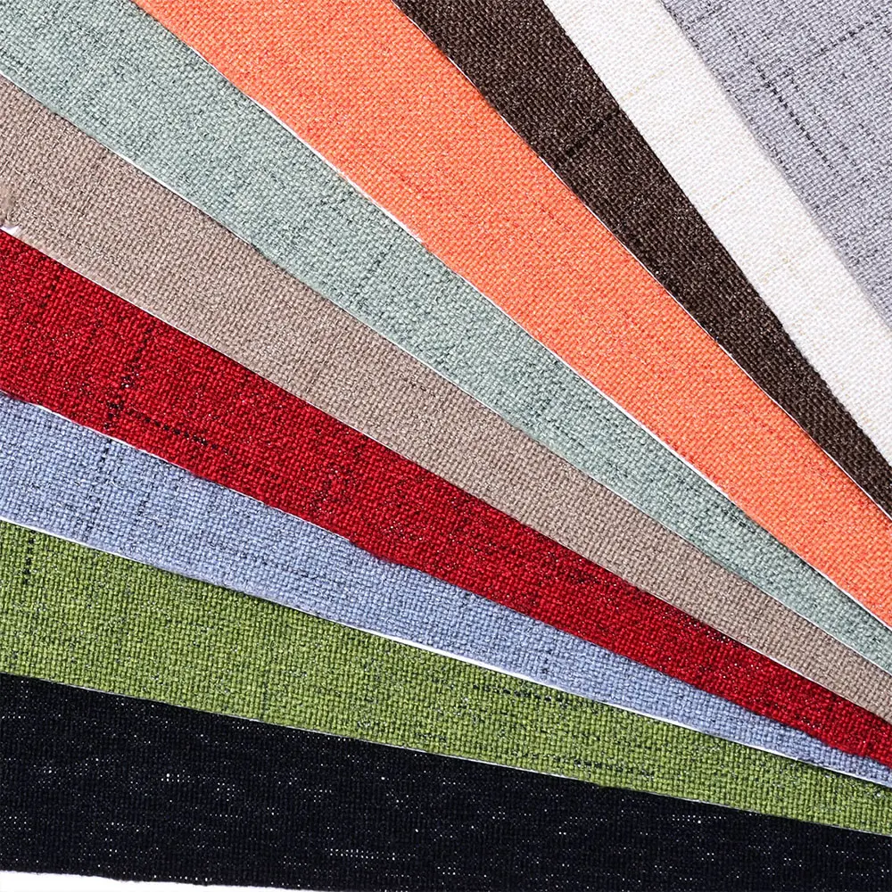 8 x 9.8in 10 Colors Repair Self Adhesive Imitate Linen Type Patches For Schoolbag Cloth Bag Cushion Faux Linenette Sticker Patch