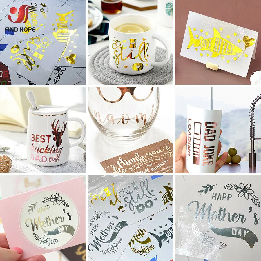 30*25/100cm Adhesive Craft Vinyl Film Roll Permanent Craft Outdoor Decal DIY Car/Wall/Laptop/Window Decor for cut