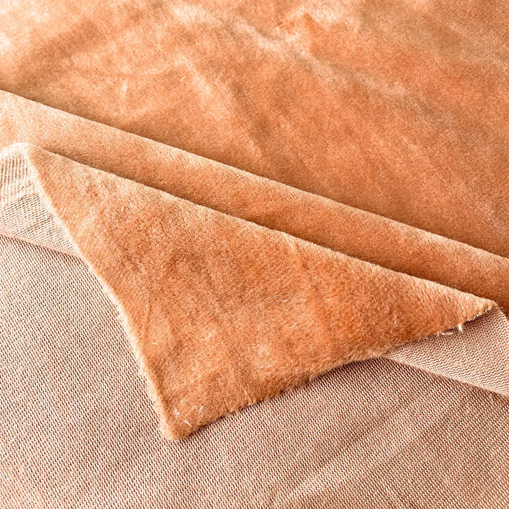 Solid Color Faux Fleece Plush Velvet Fabric Super Soft Premium for Cushion Baby Blanket Sofa Cover Cloth DIY Toy Home Decoration
