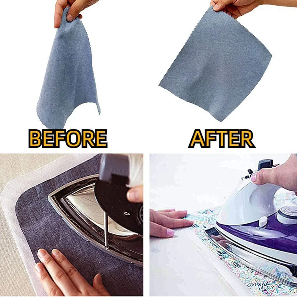 Washable Polyester Fusible Interfacing - Single-Sided Non-Woven Hot Melt Adhesive Fabric for DIY Clothes/Bags/Sewing Crafts