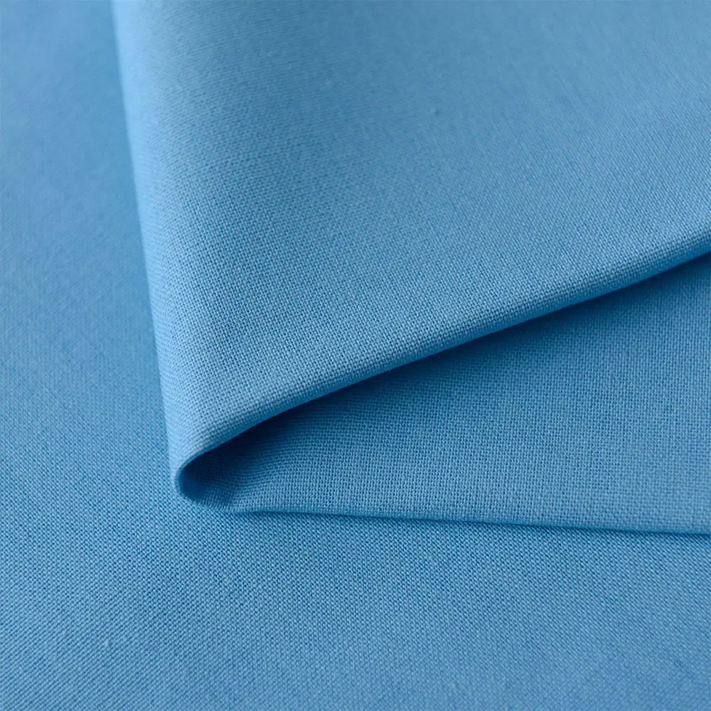 50cm Cotton Linen Fabric Pure Color Soft For DIY Shirt Clothing Curtain Luggage Home Textile Tablecloth Sewing Embroidery Cloth