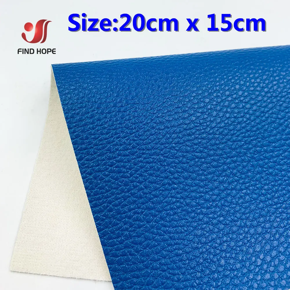 A4 Pebbled Vegan Leather Sheet 0.6mm Waterproof Doll Shoes Making Fabric Brooch Earring DIY Kit Litchi Texture Crafting Material