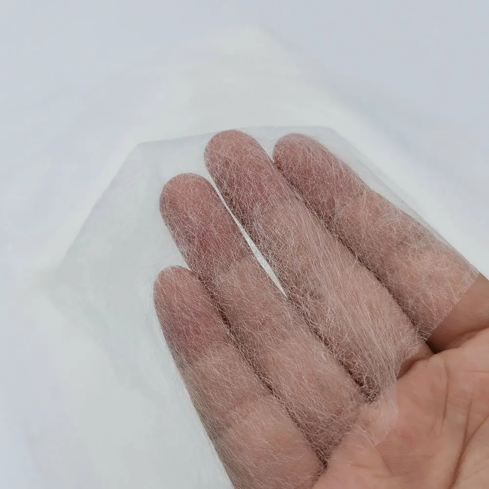 112cm*100cm Nonwoven Fusible Easy Iron On Sewing Join Patchwork Interlining Fabric Double Faced Adhesive Batting DIY