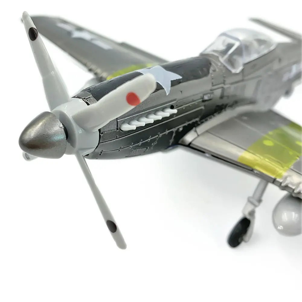 1/48 4D Mustang P-51 Fighter Assemble Model  World War Puzzle Airplane aircraft Collections Scene Sandpan Game Model Toy
