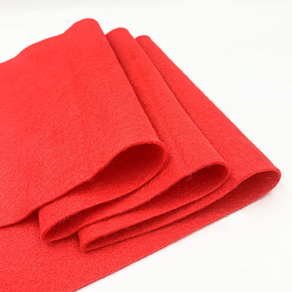 Soft Felt Fabric Non-Woven DIY Handmade Sewing Dolls Xmas Kids Crafts Accessories Material Children's Day Gift 1.4mm Thick