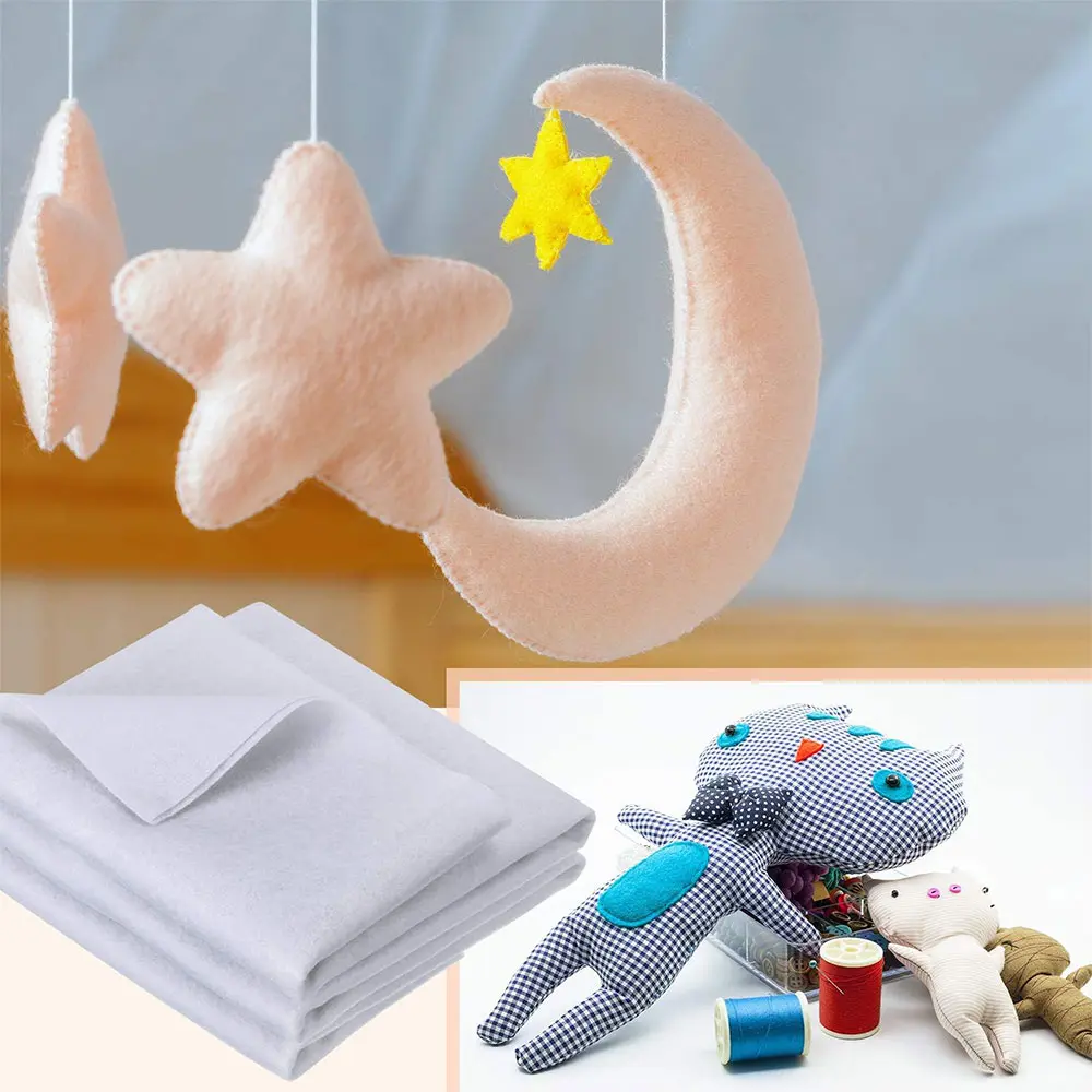 Hot Iron Interfacing Fabric Adhesive Patchwork Handmade DIY Clothing Bag Hat Craft Thick Lining Accessories 110g/200g/300g/ 400g